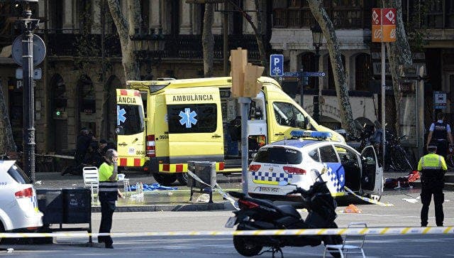Barselonada terror aktı törədən sürücü öldürüldü