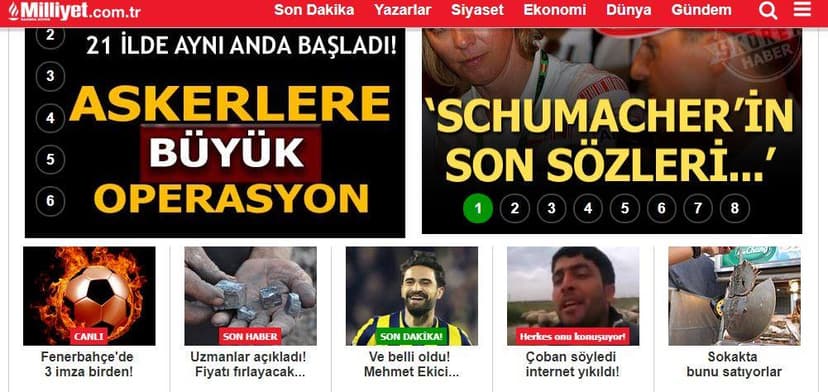 Azərbaycanlı çoban "Milliyyet"in manşetində (FOTO/VİDEO)