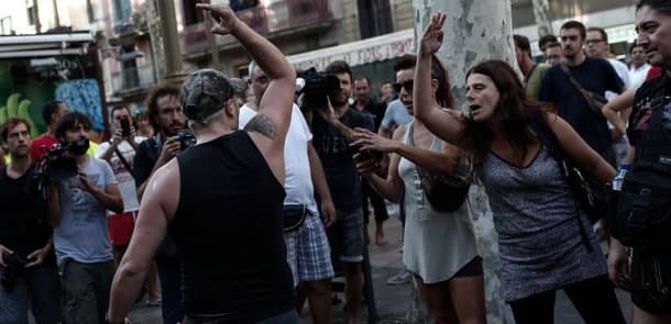 Barselonada İslam əleyhinə aksiyanın qarşısı bu qrup tərəfindən alındı