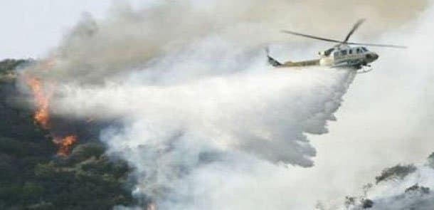 Oğuz və Qəbələdə g&uuml;cl&uuml; yanğın: helikopter cəlb edildi