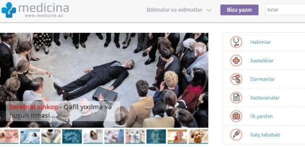 Azərbaycanda yeni sahəvi sayt fəaliyyətə başladı