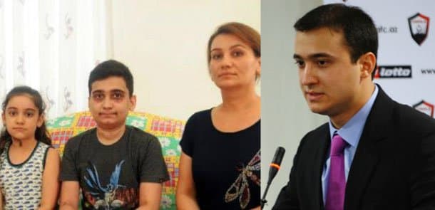 Kəmaləddin Heydərovun oğlundan bu ailəyə 120 min dollarlıq yardım