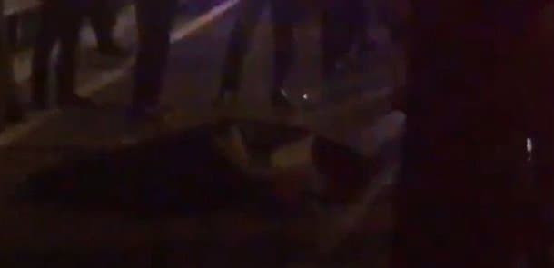 Aeroport yolunda ölümlə nəticələnən dəhşətli qəza olub (VİDEO 18+)