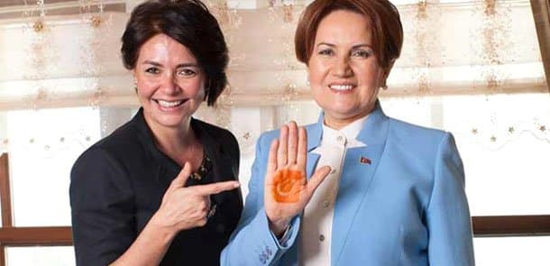 Türkiyədə yeni qurulacaq milliyətçi partiyanın loqosu: xınalı əl (FOTO)