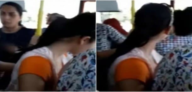 Bakıda avtobusda növbəti biabırçılıq: Sürücü qadını təhqir etdi (VİDEO)