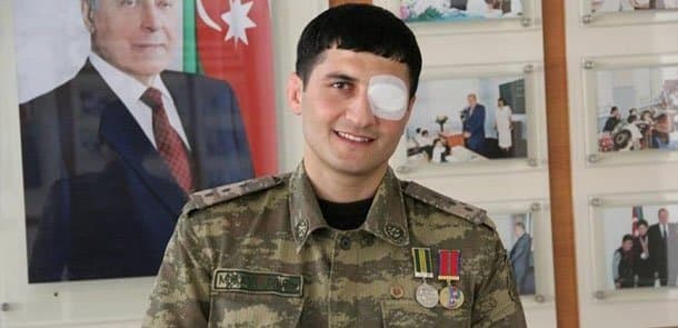 Mehriban Əliyeva yaralı zabitin müalicəsini üzərinə götürdü