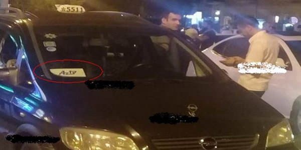 Bakıda “OPEL” AzTV-nin loqosu ilə taksiçilik edir (FOTO)