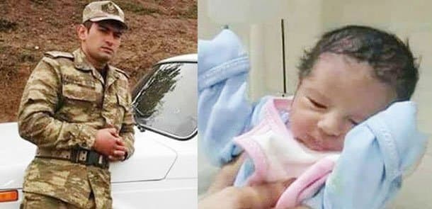 Şəhidimizin övladı dünyaya gəldi