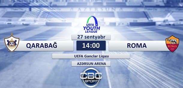 «Qarabağ» «Roma» 3 qolla uduzdu