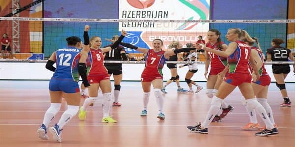 Qadın voleybolçularımız yarımfinala vəsiqə qazandı