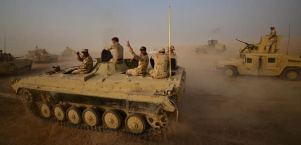 İraq ordusu Kərkük yaxınlarında əməliyyat keçirdi: yüzlərlə terrorçu öldürüldü