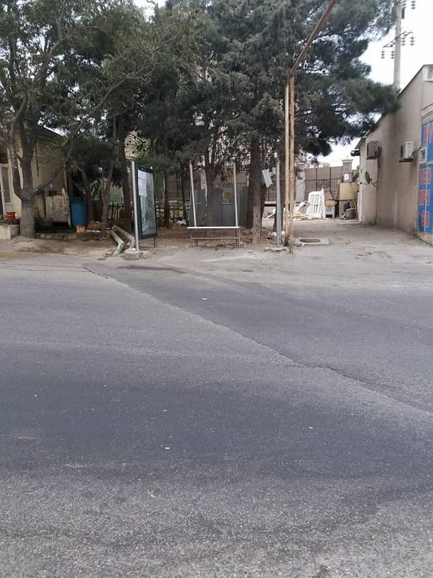 Xətaidə "analoqu" olmayan dayanacaq (FOTOLAR)