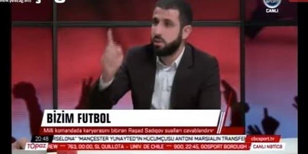 Rəşad Sadıqov qəzəbləndi: "Silin məni futboldan" (VİDEO)