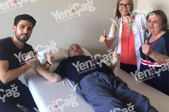 Ramiz Əzizbəyli Azərbaycana gətirilir (FOTO)