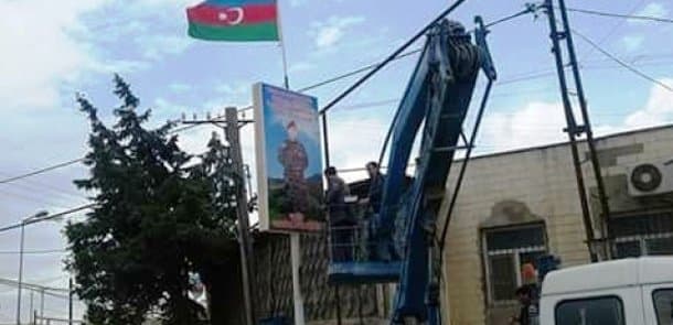 Şəhidlərin fotoları olan lövhələri kəsib aparanlar bəlli oldu