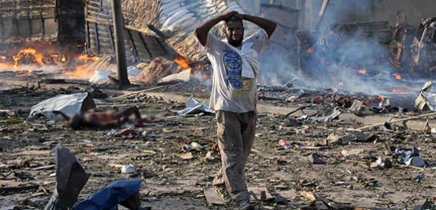 Somalidə terror: 189 ölü, 200 yaralı