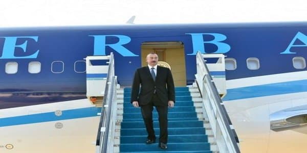 Azərbaycan prezidenti Türkiyəyə səfər etdi (FOTO)