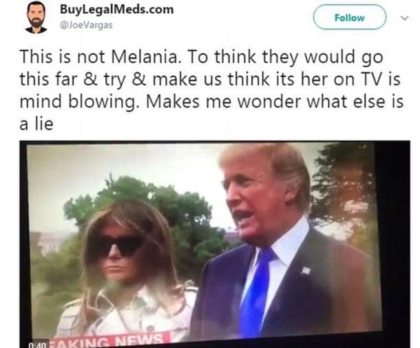Melaniya Trampla bağlı inanılmaz iddia (FOTO)