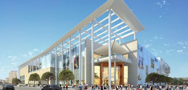 "Gənclik Mall"u su basdı, 2 mağaza fəaliyyətini dayandırdı (FOTOLAR)
