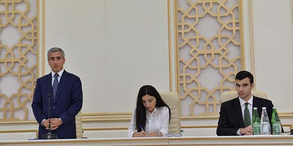 Heydər Əliyev Fondunun numayəndələri Ağdamda (FOTO)