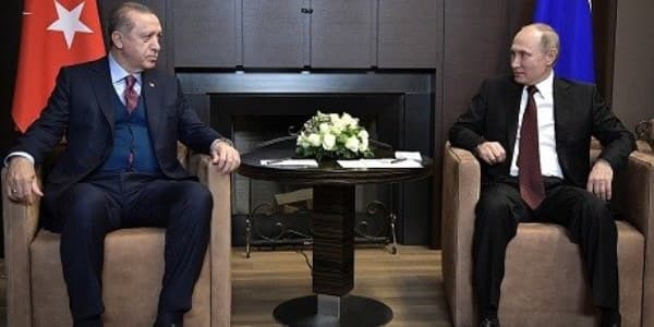 Putin Ərdoğanla görüşdə özündən çıxdı (VİDEO)