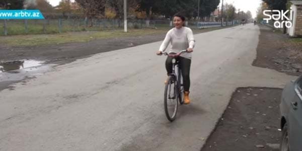 Azərbaycanın bu kəndində hamı velosiped sürür (FOTO,VİDEO)
