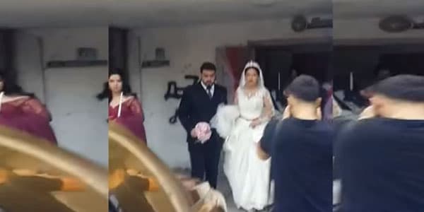 Ərəb oğlan Bakıdan qız aldı, gəlini qızılı "Rolls Royce"la apardı (VİDEO)