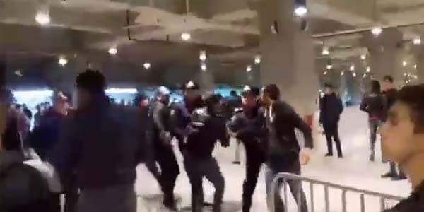 “Qarabağ” – “Sumqayıt” matçında kütləvi davanın VİDEOSU