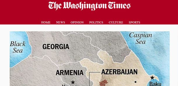 "Washington Times"dan ABŞ-a Qarabağ mesajı: "Erməniləri maliyyələşdirməyin"