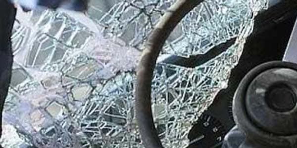 Polis avtomobili qəzaya düşdü, xəsarət alan var