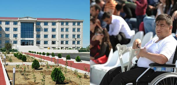 Naxçıvan Dövlət Universiteti əlil tələbəyə vaxt qoydu: 850 manatı gətirməsən...