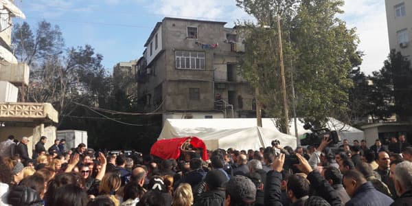 Jurnalist Natiq Qədimov dəfn edildi (FOTOLAR)