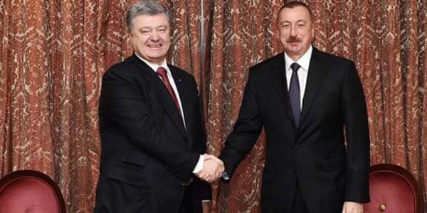Prezident Poroşenko ilə görüşdü (FOTOLAR)