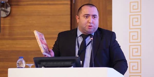 Aqil Ələsgər Beynəlxalq Təhlükəsizlik Simpoziumunda çıxış etdi (FOTOLAR)