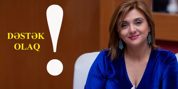 Bakıda xərçəngdən əziyyət çəkən jurnalist üçün aksiya  - DƏSTƏK OLAQ