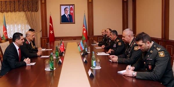 Zakir Həsənov türkiyəli generalla görüşdü (FOTO)