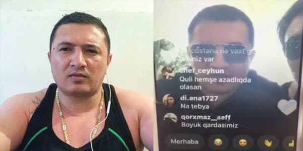 "Lotu Quli" Instagram-da canlı yayıma çıxdı (VİDEO)