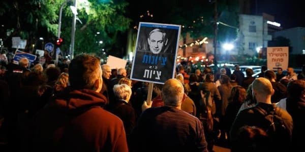 Netanyahu əleyhinə "Utanc aksiyası"