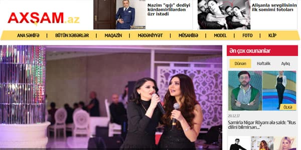Axşam.az 5 yaşında