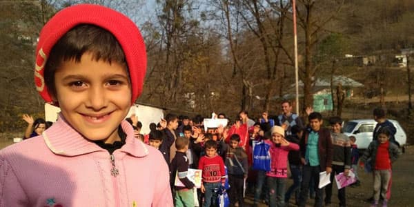 Azərbaycanda uşaqları sevindirən Şaxta Baba