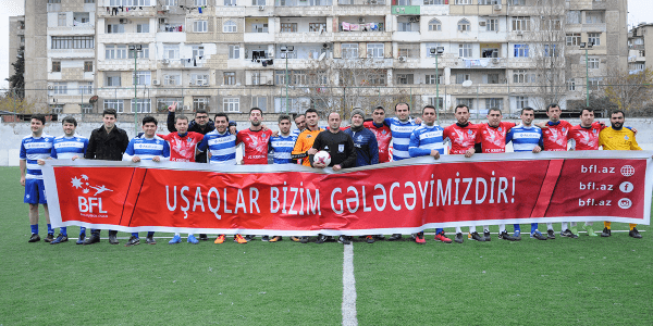 “Bakı Futbol Liqası” xeyriyyə aksiyası keçirdi (FOTOLAR)