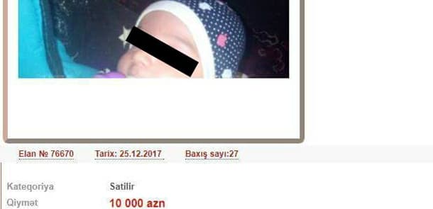 Övladını satışa çıxaran ata ilə bağlı cinayət işi açıldı (VİDEO)