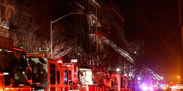 Nyu Yorkda yanğın: 12 ölü, 15 yaralı (FOTOLAR)