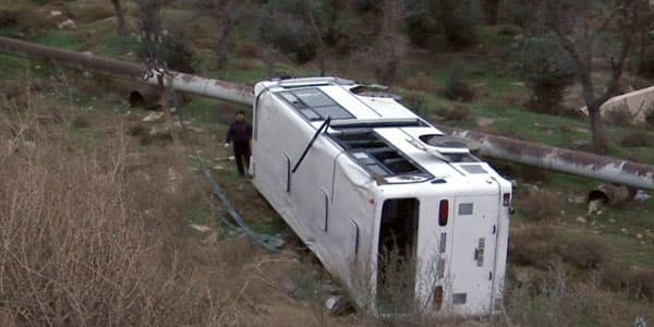 Bakıda 20 nəfərin xəsarət aldığı qəza törədən avtobus sürücüsü tutuldu