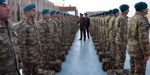 Azərbaycan bu ölkədəki hərbçilərinin sayını artırdı (FOTO/VİDEO)