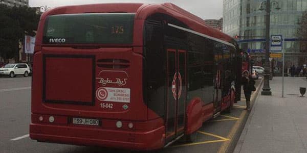 Artıq bu marşrut üzrə xəttə "BakuBus" avtobusları işləyəcək (FOTOLAR)