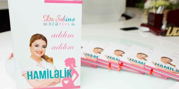 “Dr. Səbinə Mirzəyeva ilə addım-addım hamiləlik” kitabı təqdim olundu - FOTOLAR