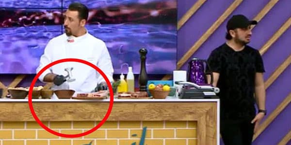 Azərbaycan telekanalında canlı yayım zamanı gərgin anlar (FOTOLAR)