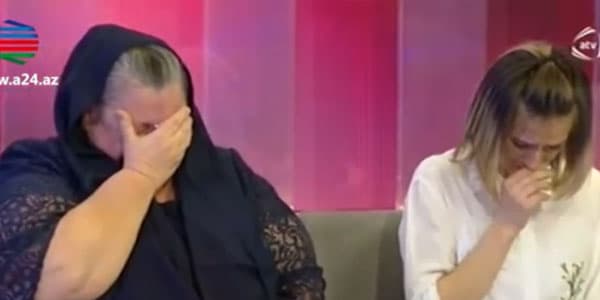 ATV-də gərgin anlar: Ananın fəryadı hər kəsi göz yaşlarına boğdu (VİDEO)