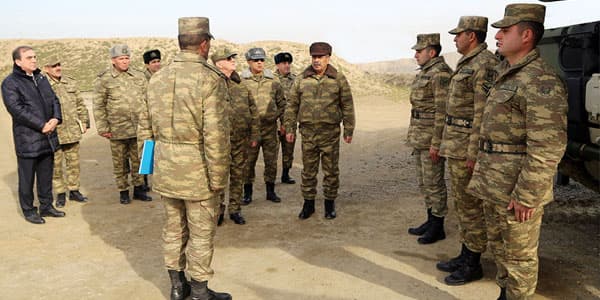 Fuad Ələsgərov və Zakir Həsənov cəbhə xəttində (FOTOLAR)